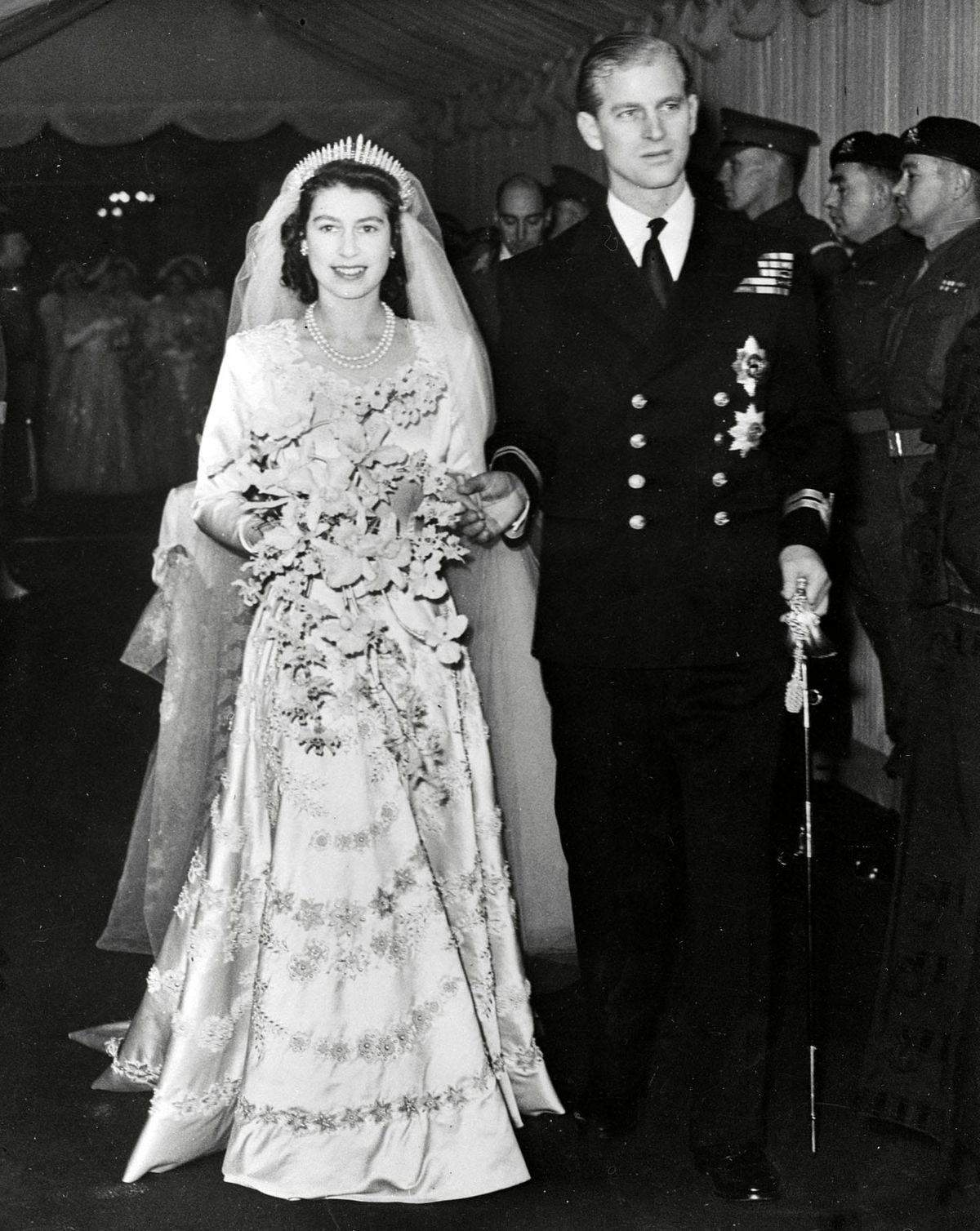 Royal Wedding Rewind: (Then) Princess Elizabeth and Lieutenant Philip Mountbatten