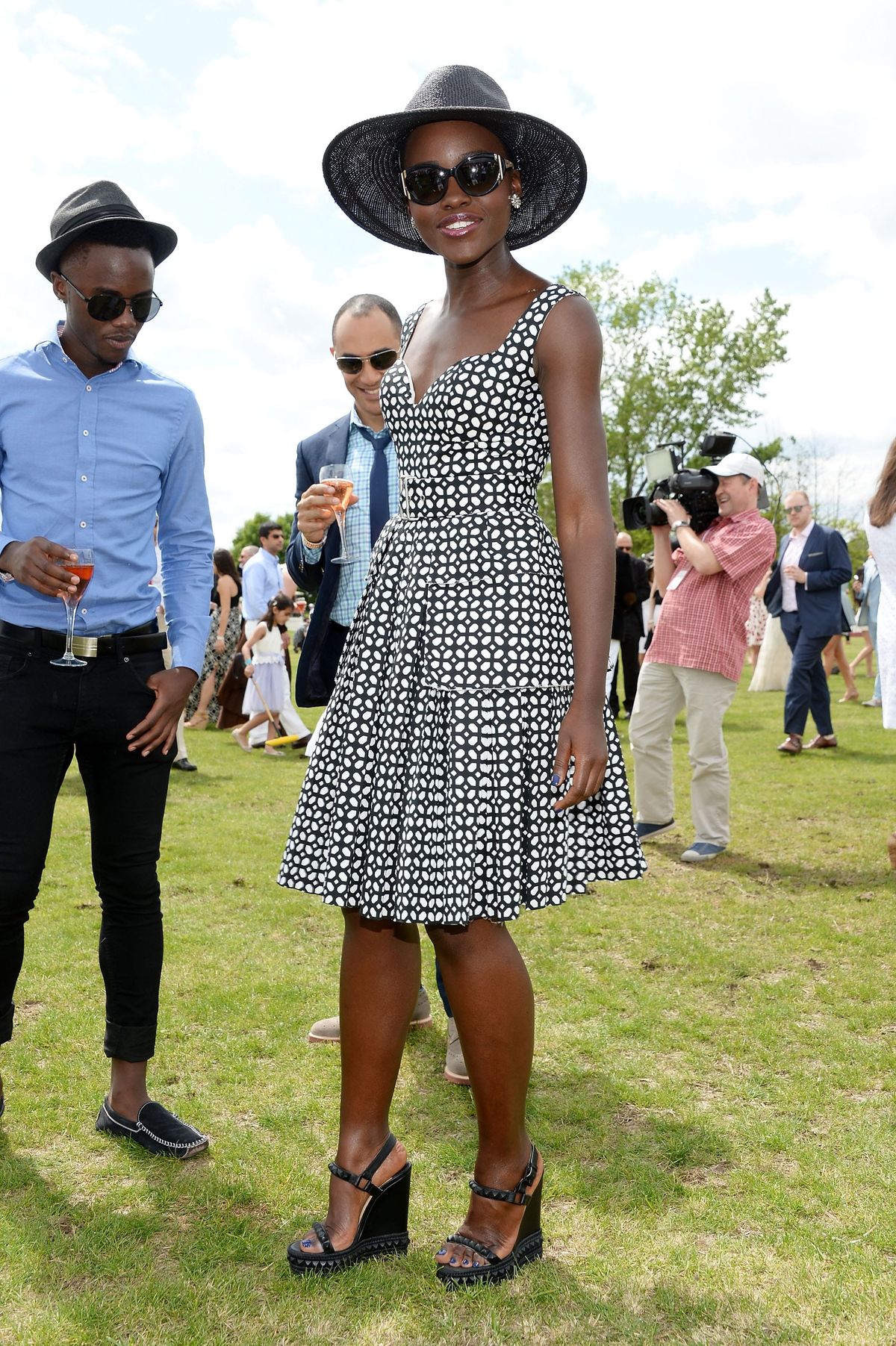 Happy (Almost) Anniversary of this REALLY Cute Dress on Lupita Nyong'o