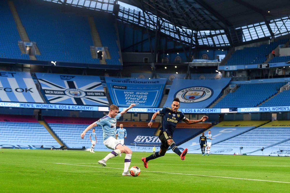 Football Is Back in England: Scenes from a Pandemic Match