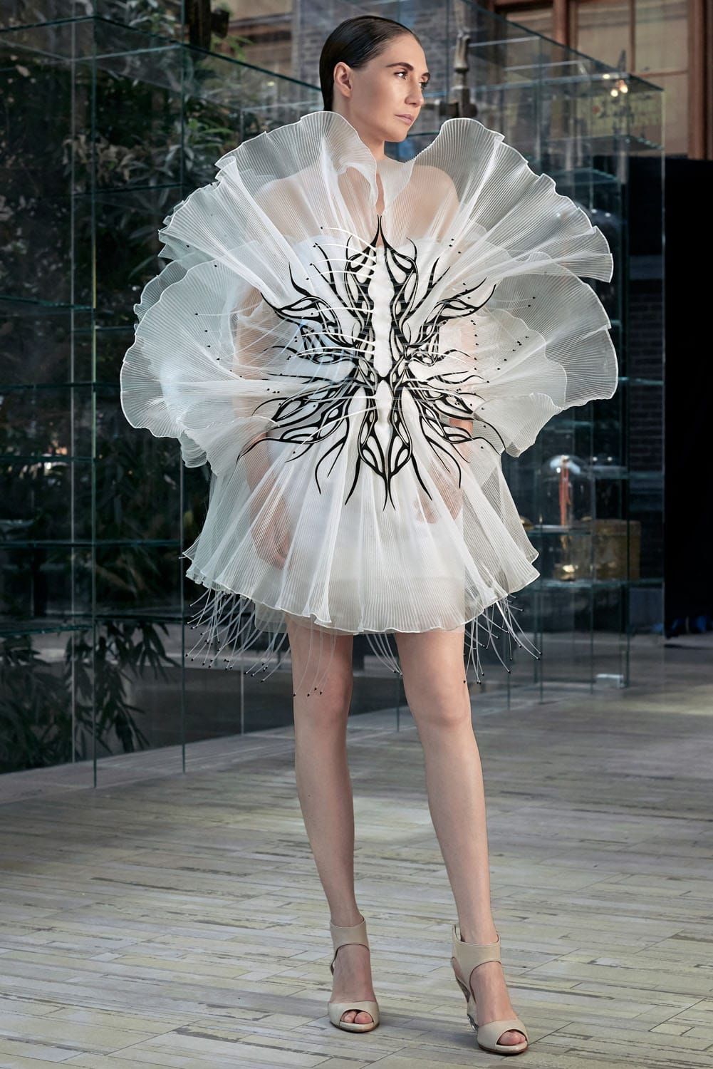 Iris Van Herpen Delivered One Dress For Couture Week, Via a Film
