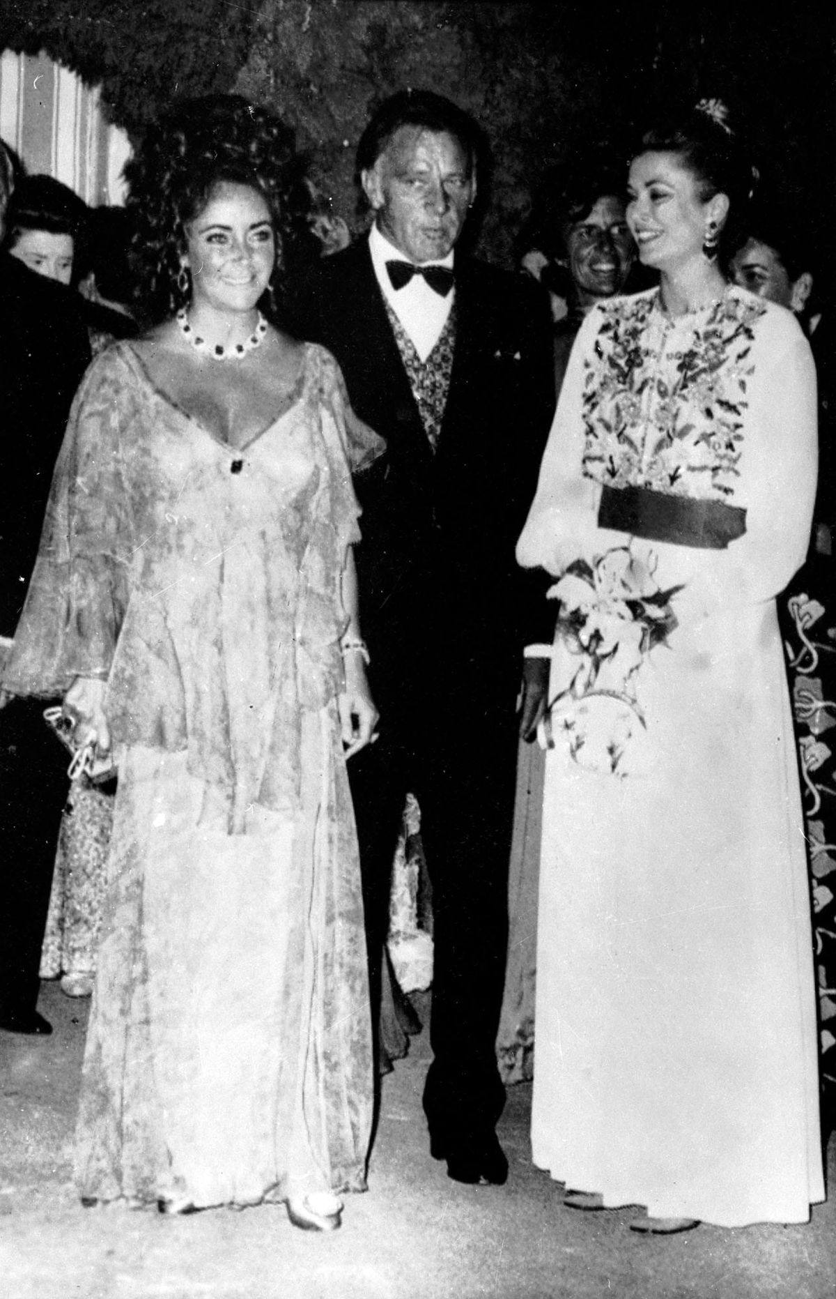 On This Day In 1971, Elizabeth Taylor and Richard Burton Were Hanging Out With Princess Grace