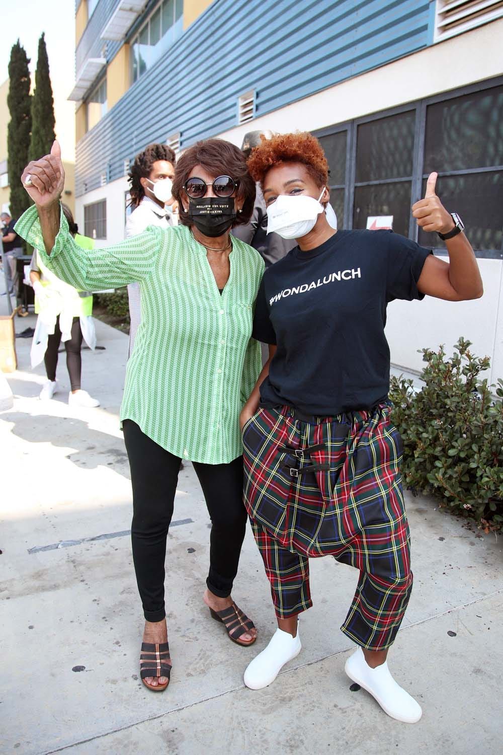 Janelle Monae and Maxine Waters Hung Out This Weekend