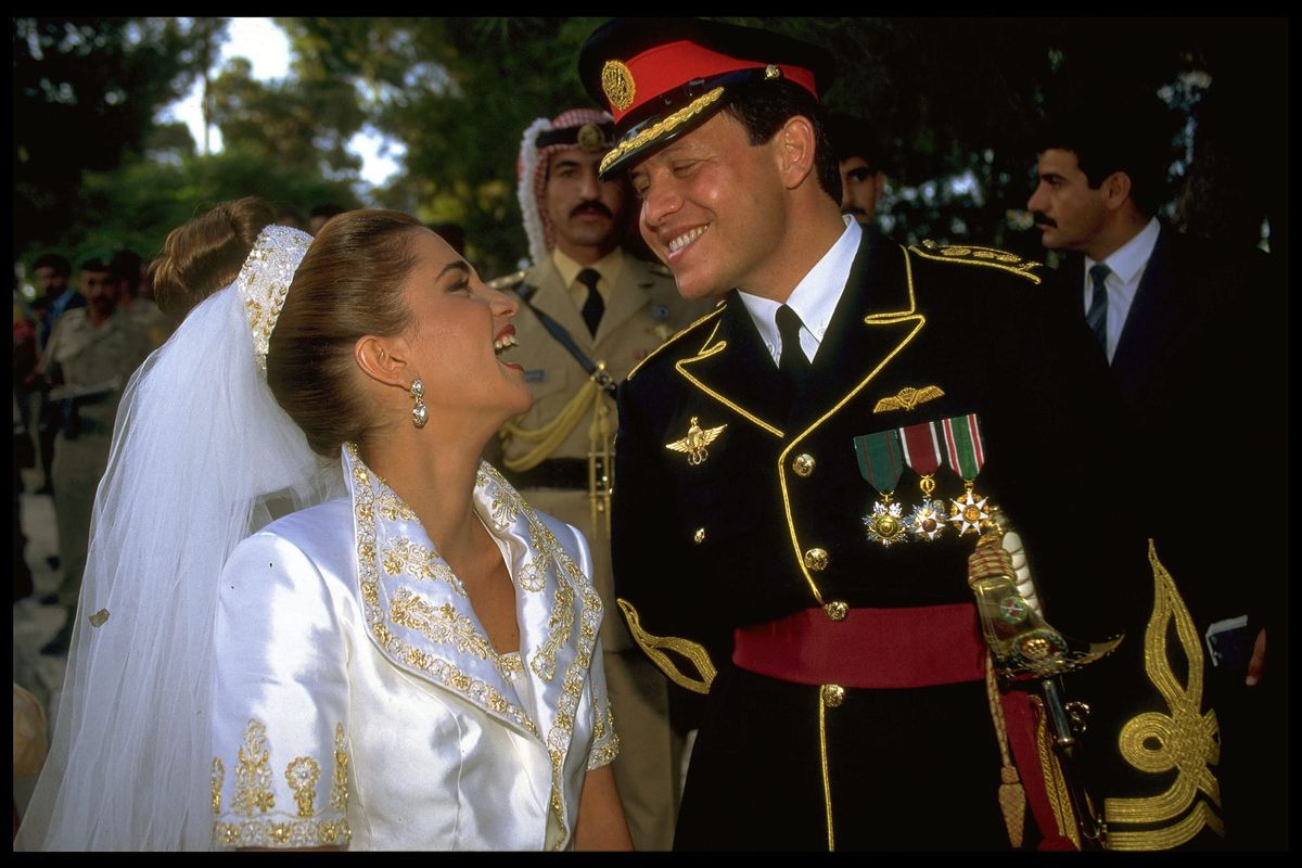 Royal Wedding Rewind: (Then) Prince Abdullah of Jordan Marries Rania al-Yassin