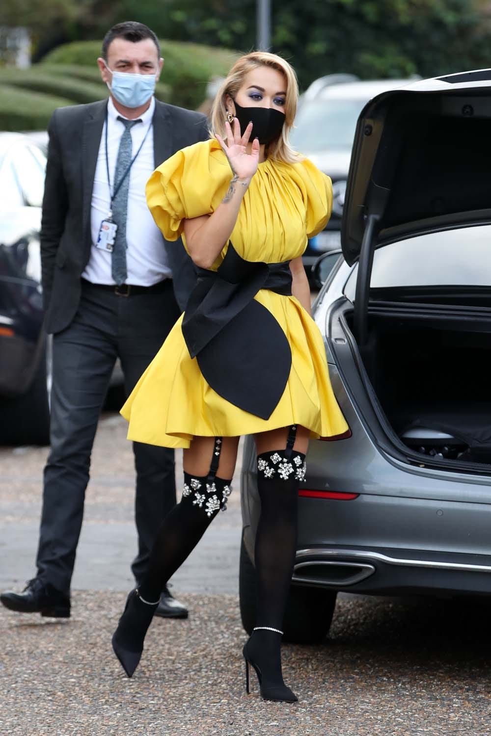 Rita Ora Rears Her Head