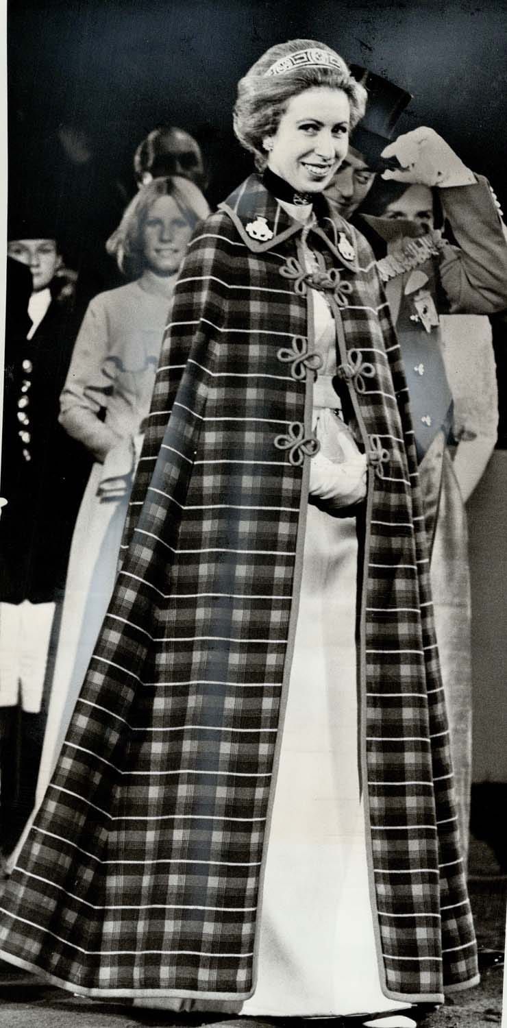 Princess Anne Wore A Noteworthy Cloak 46 Years Ago