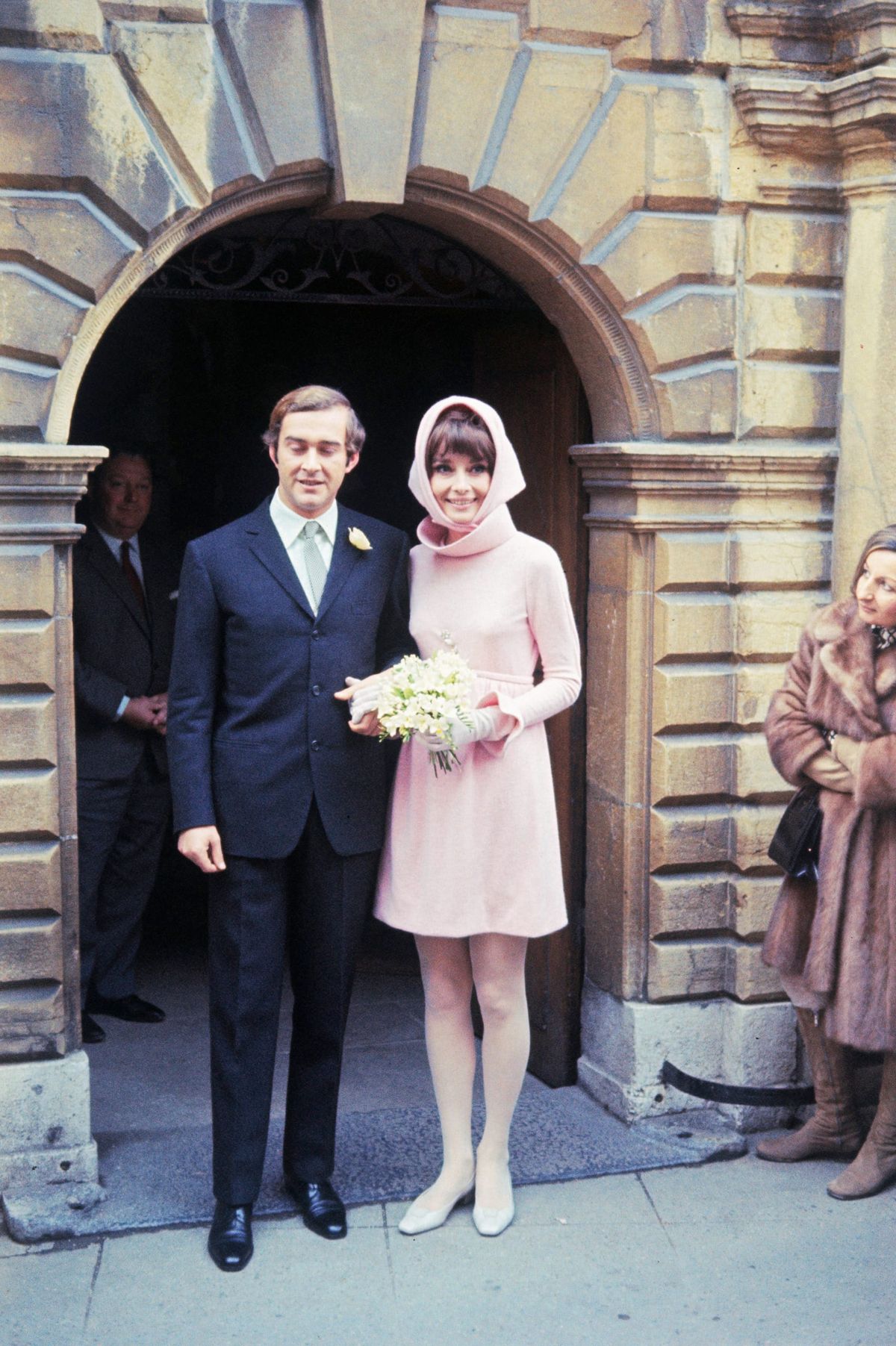 Let's Look at Audrey Hepburn's Perfect Second Wedding Look