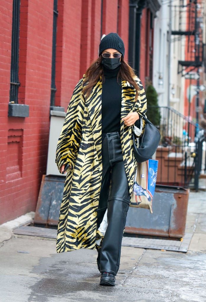 Irina Shayk's Winter Coat Wardrobe Continues to Delight?!