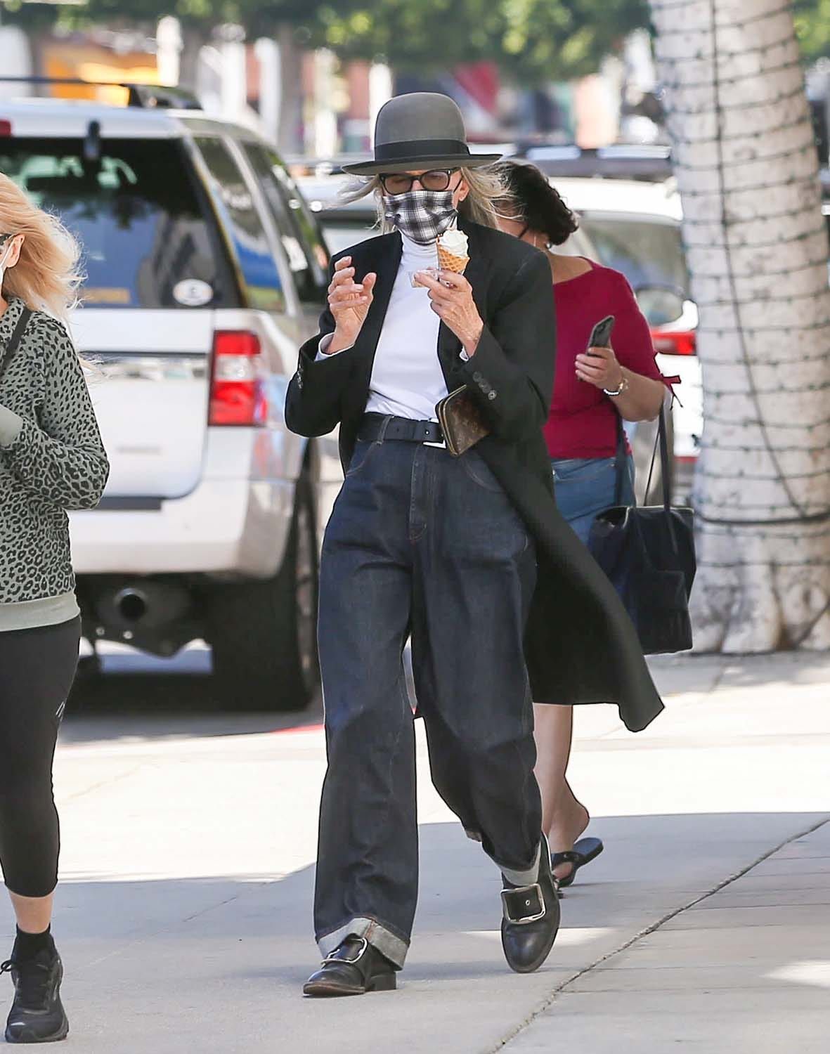 Diane Keaton Had a REAL Moment With Some Boots