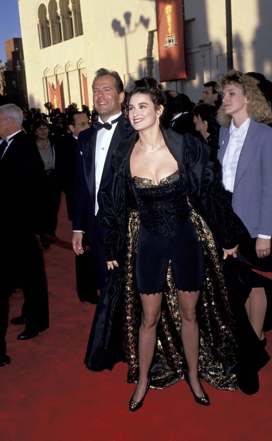 Classic Oscars Outfits: The Day Demi Wore Bike Shorts