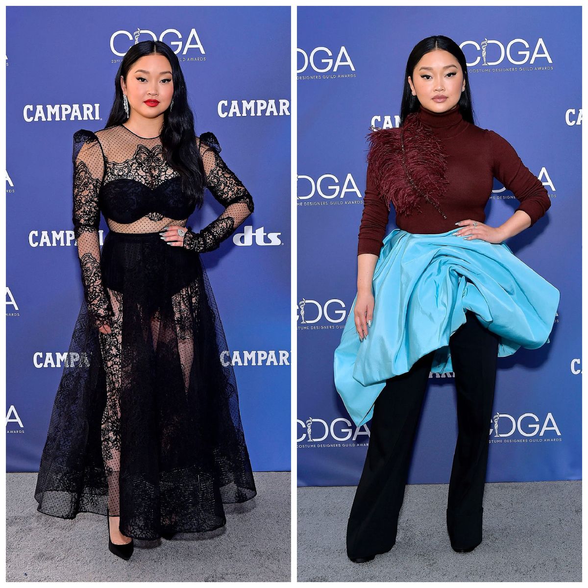 Lana Condor Also Came to the Costume Designers Guild Awards!