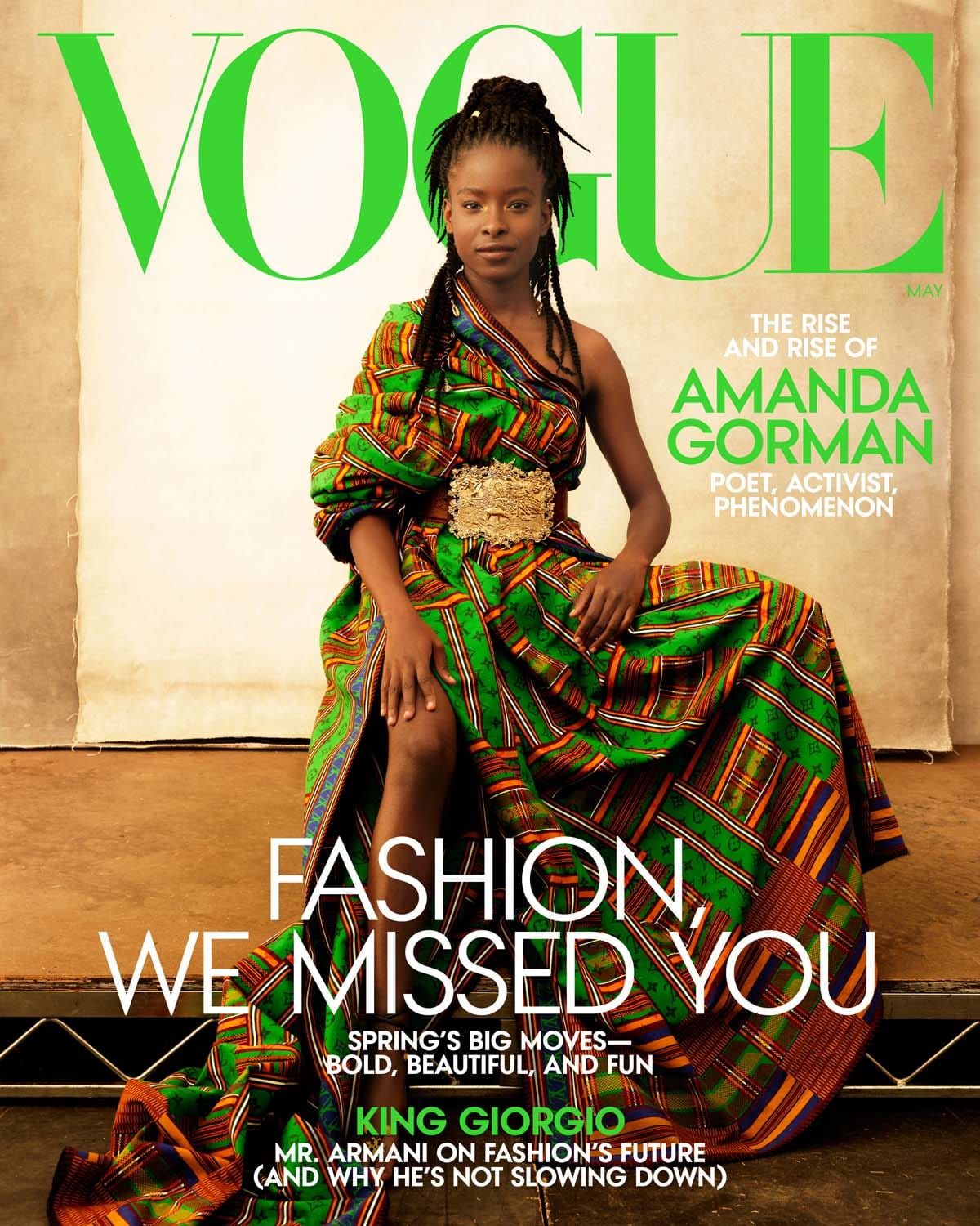 Amanda Gorman Ascends to a Vogue Cover