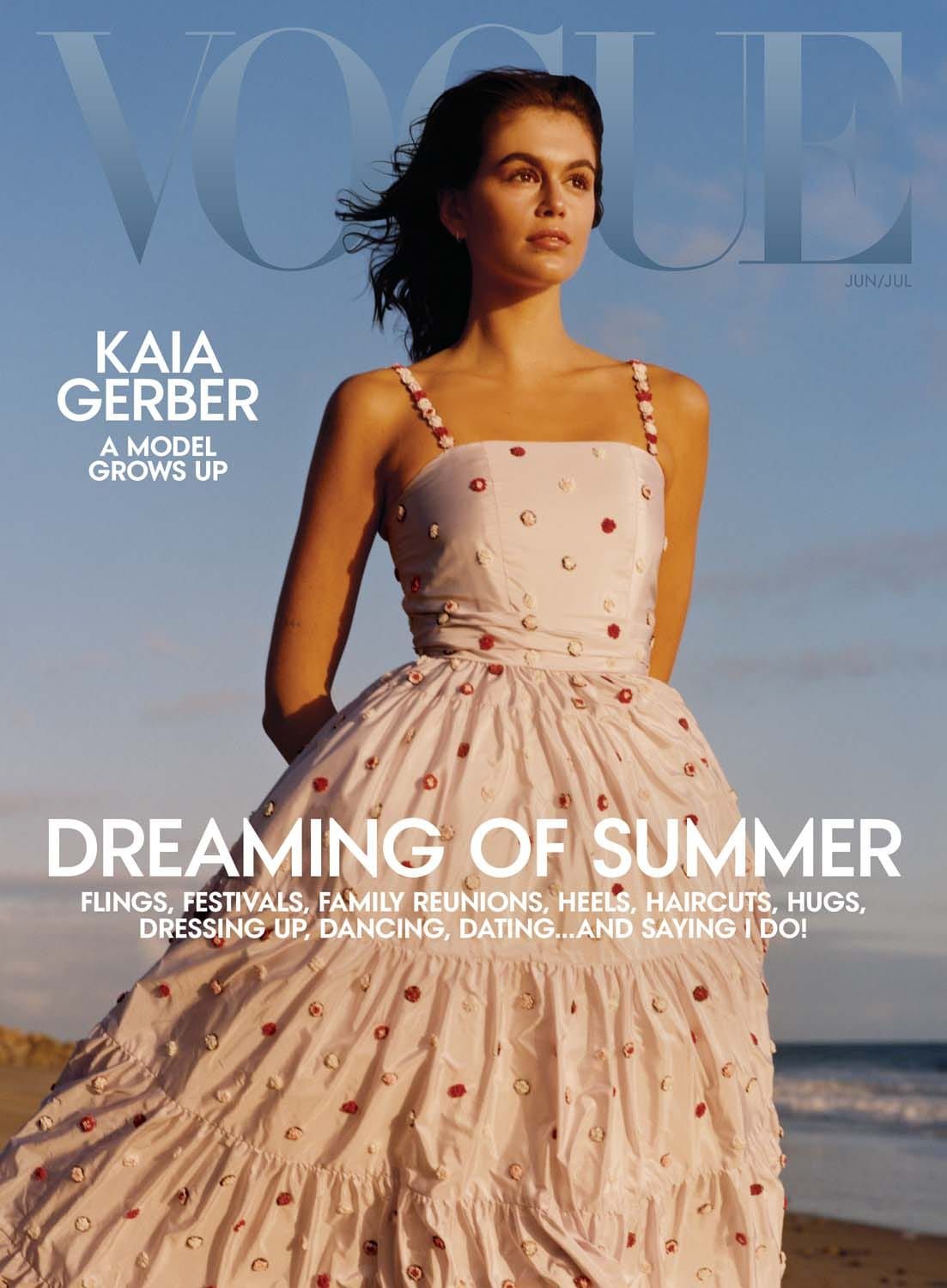 Kaia Gerber Nabbed Her First Solo Vogue Cover