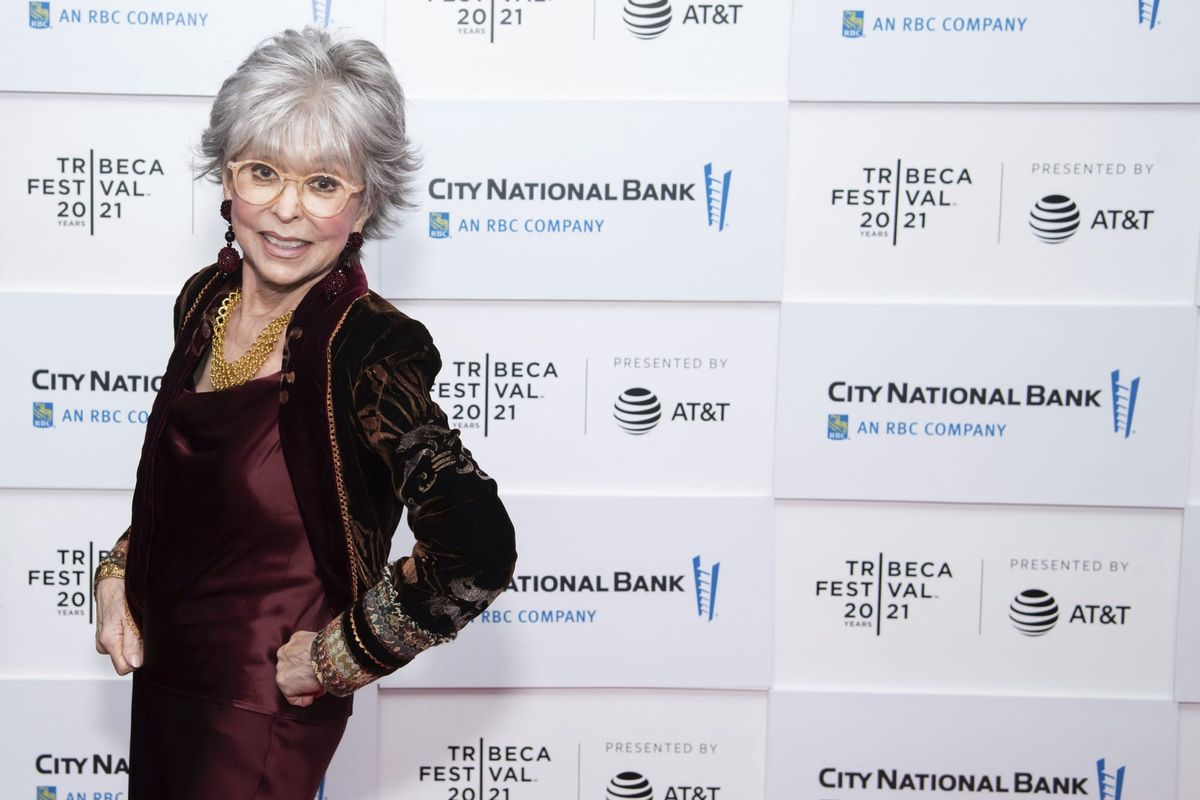 Let Us Take a Moment to Appreciate How Dishy Rita Moreno Looked This Weekend