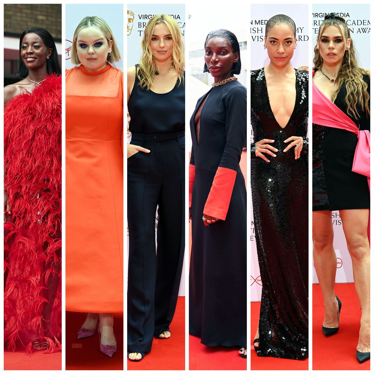 Michaela Coel and Jodie Comer Led the Way For The Pattern-less at the BAFTA TV Awards