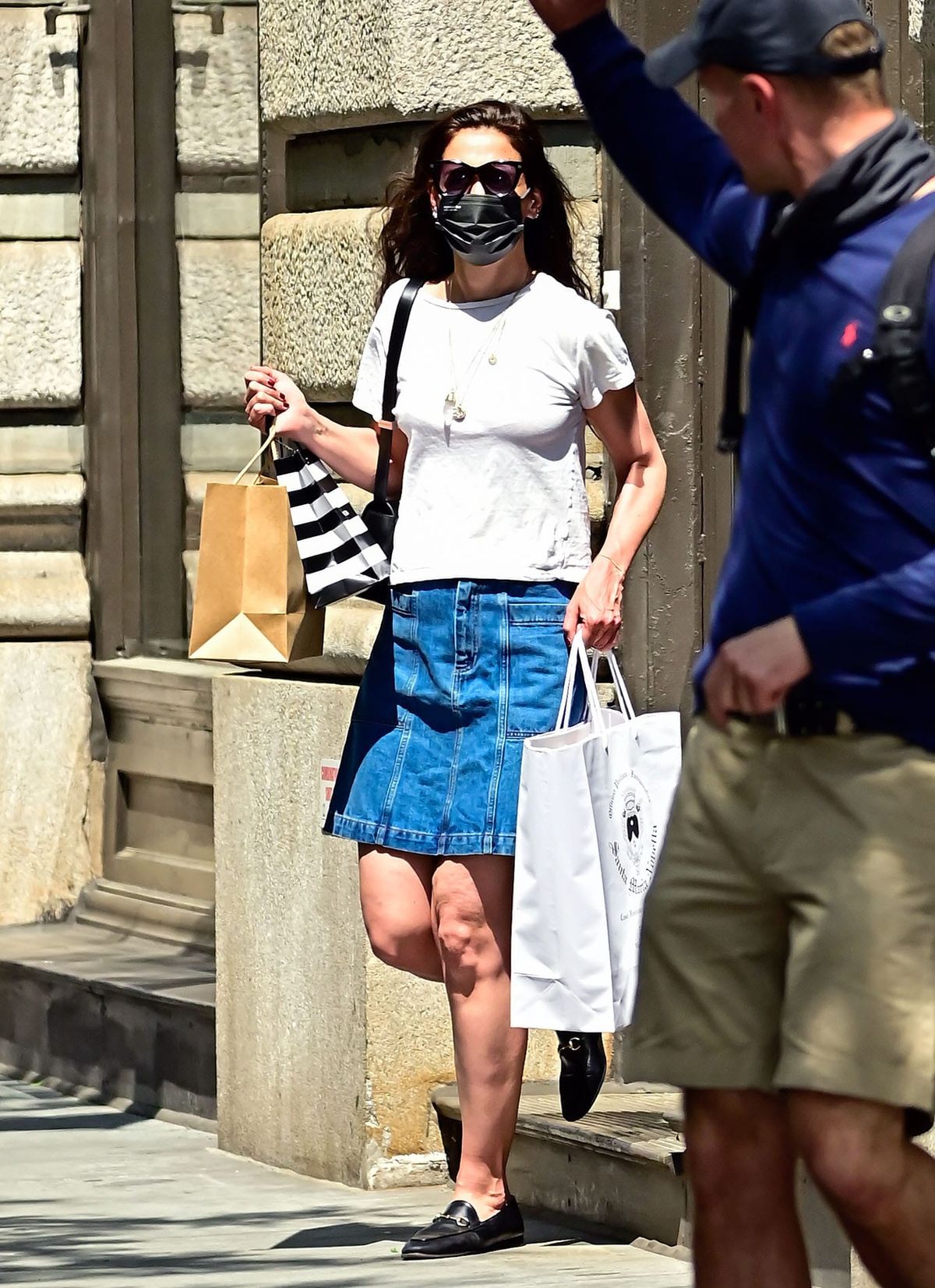 Katie Holmes Is Having a Denim-Heavy Summer So Far