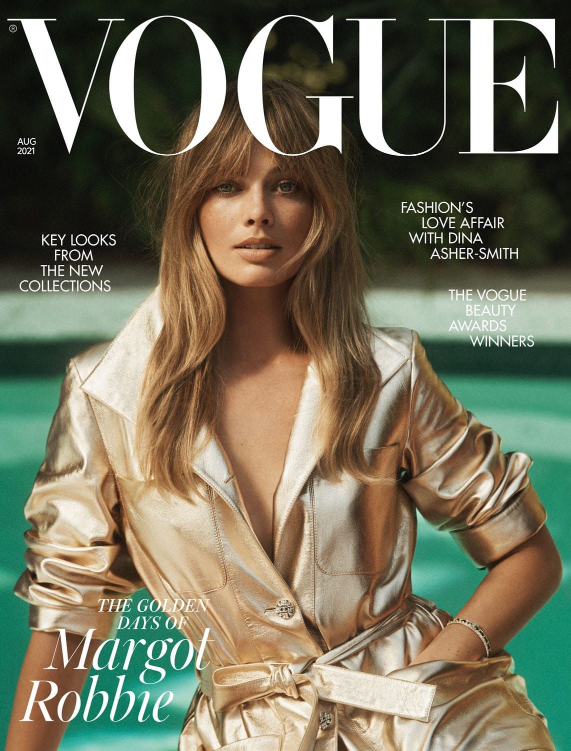 Margot Robbie Goes Retro on British Vogue