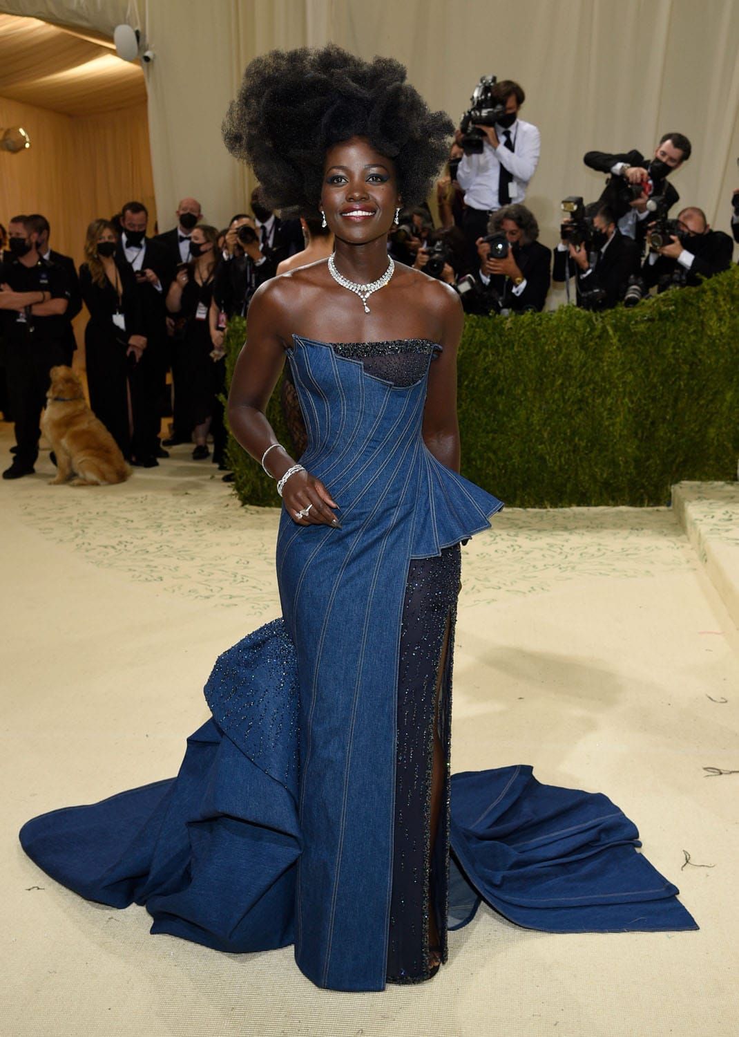 Lupita Nyong'o (But Surprisingly Few Others) Celebrated Denim at the Met
