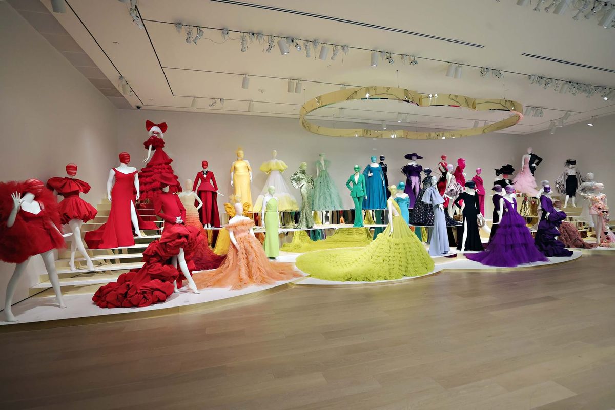 Some Pals Helped Open a Christian Siriano Exhibit in Savannah