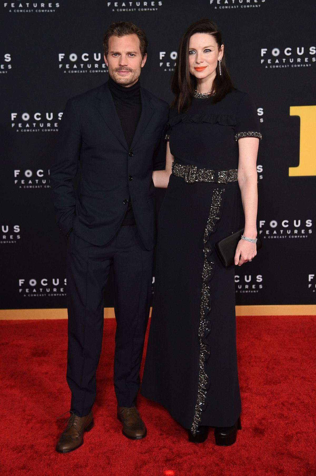 Caitriona Balfe and Jamie Dornan Looked Pretty Chic at the Premiere of Belfast