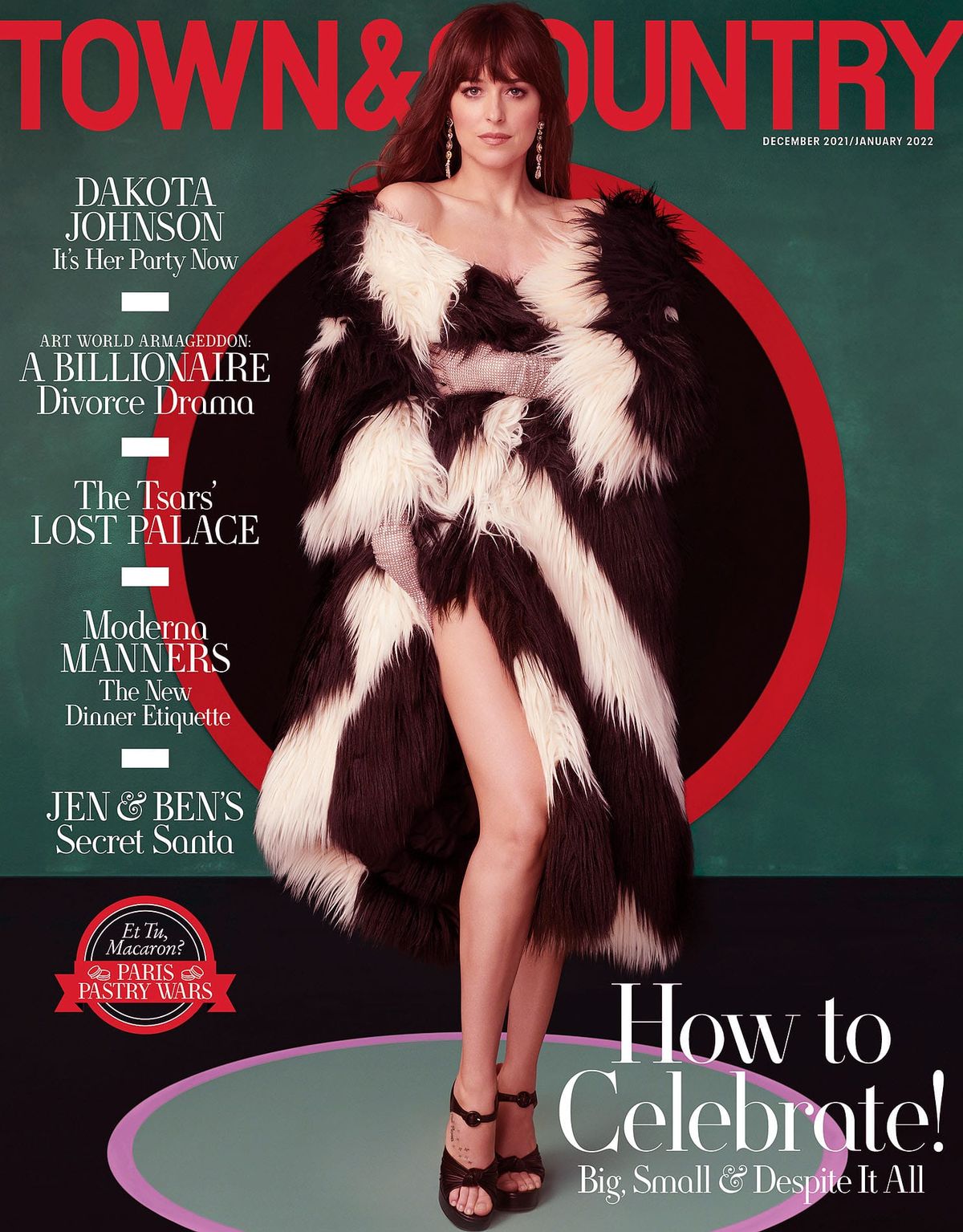 Dakota Johnson Is a Glam Cruella de Vil on the Cover of T&C