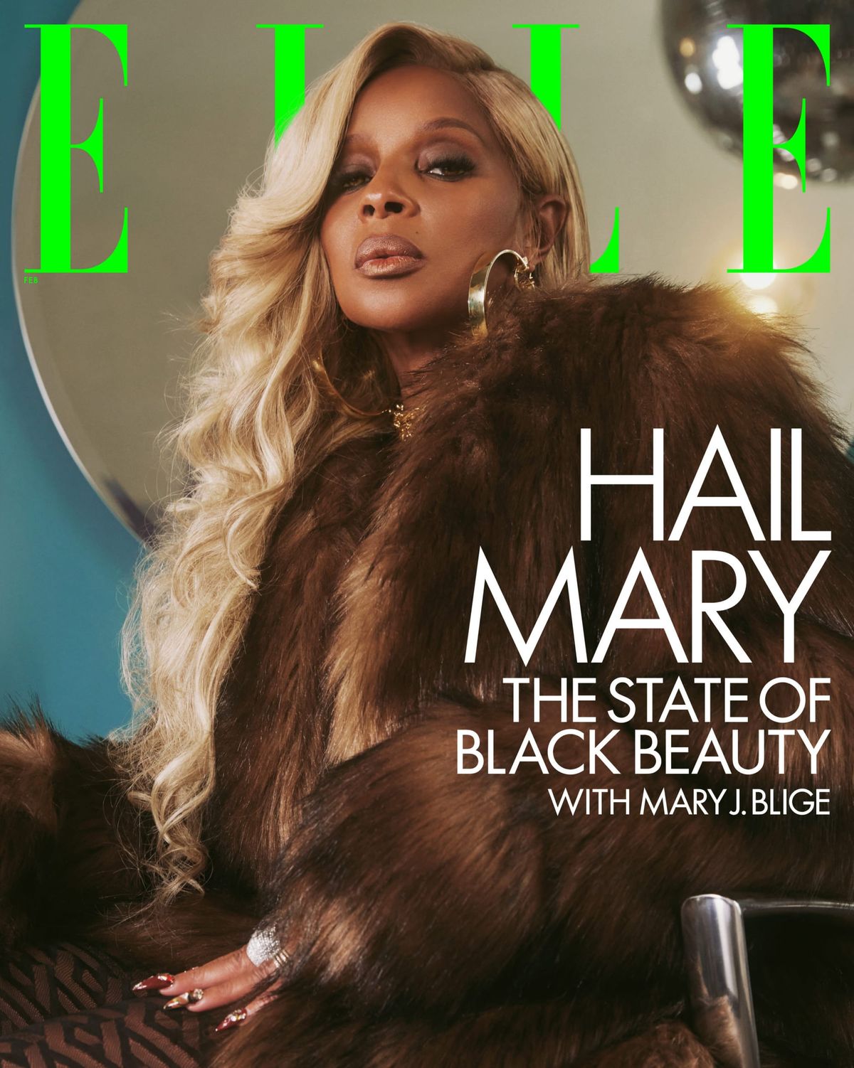 February's Elle Magazine Brings You Mary J. Blige