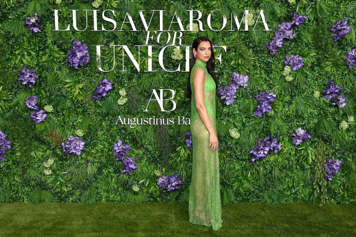 Dua Lipa Partied in St. Barths This Weekend