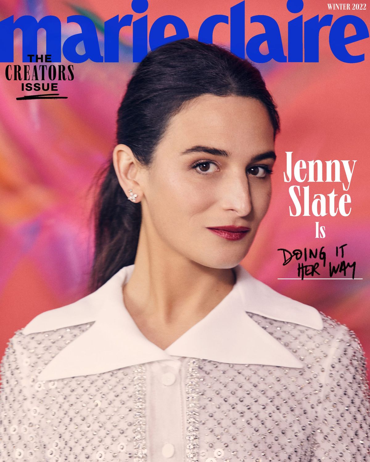 It's Delightful to See Jenny Slate on the Cover of Marie Claire!