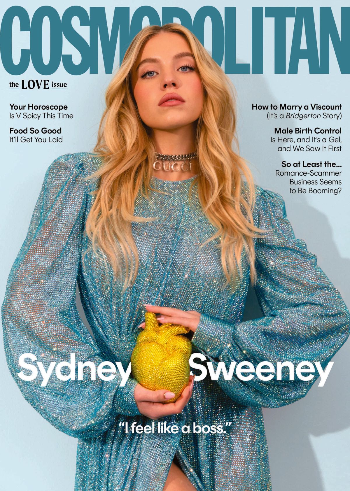 Sydney Sweeney Goes Retro on Cosmo