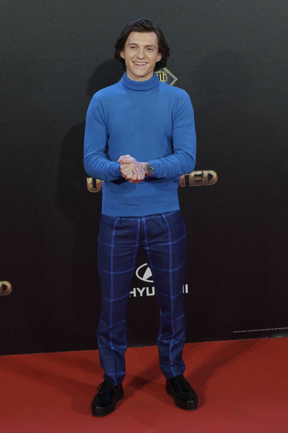 Today in Tom Holland: A Mock Turtleneck