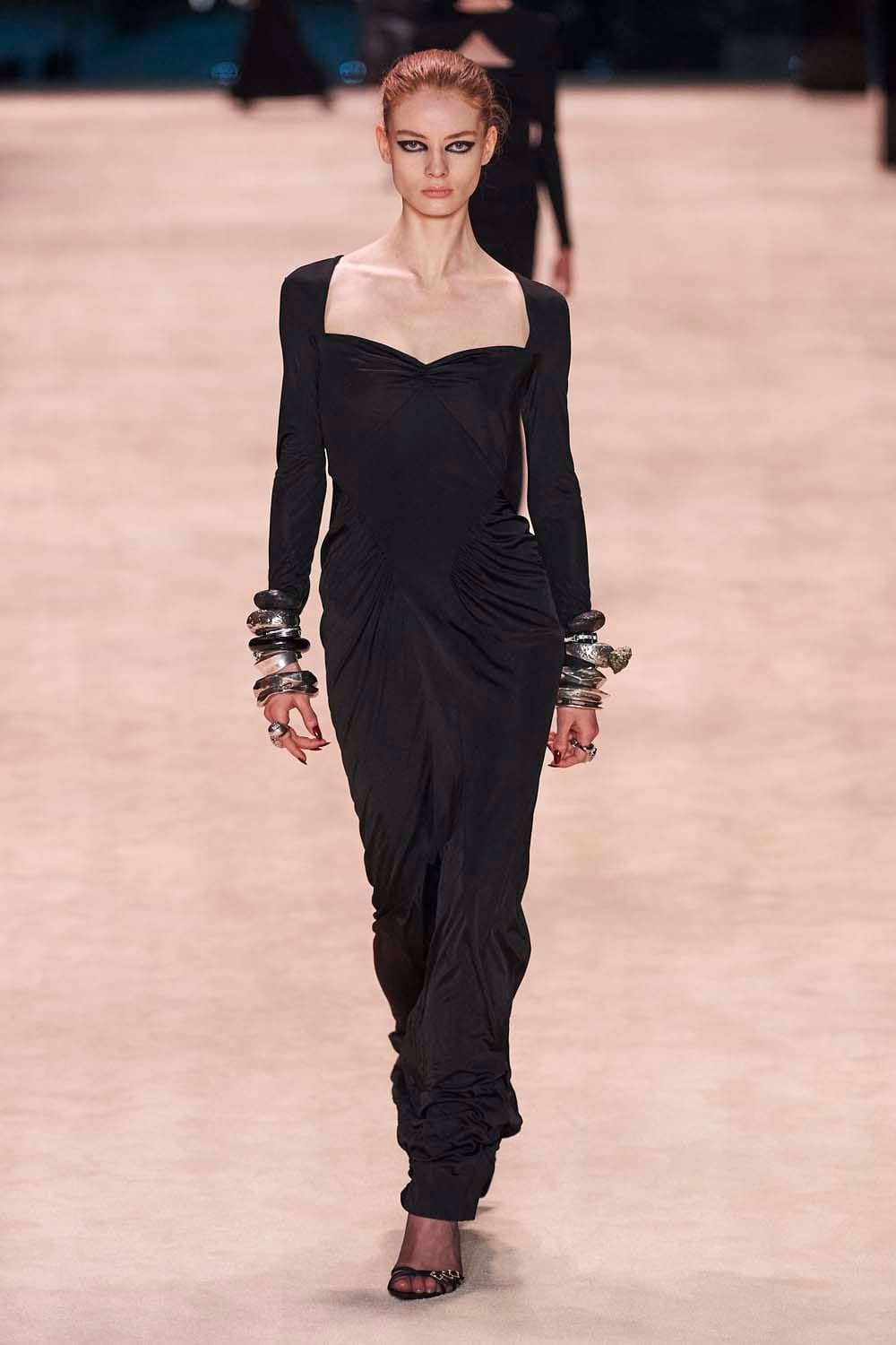Saint Laurent Stuck Mostly to Black This Season