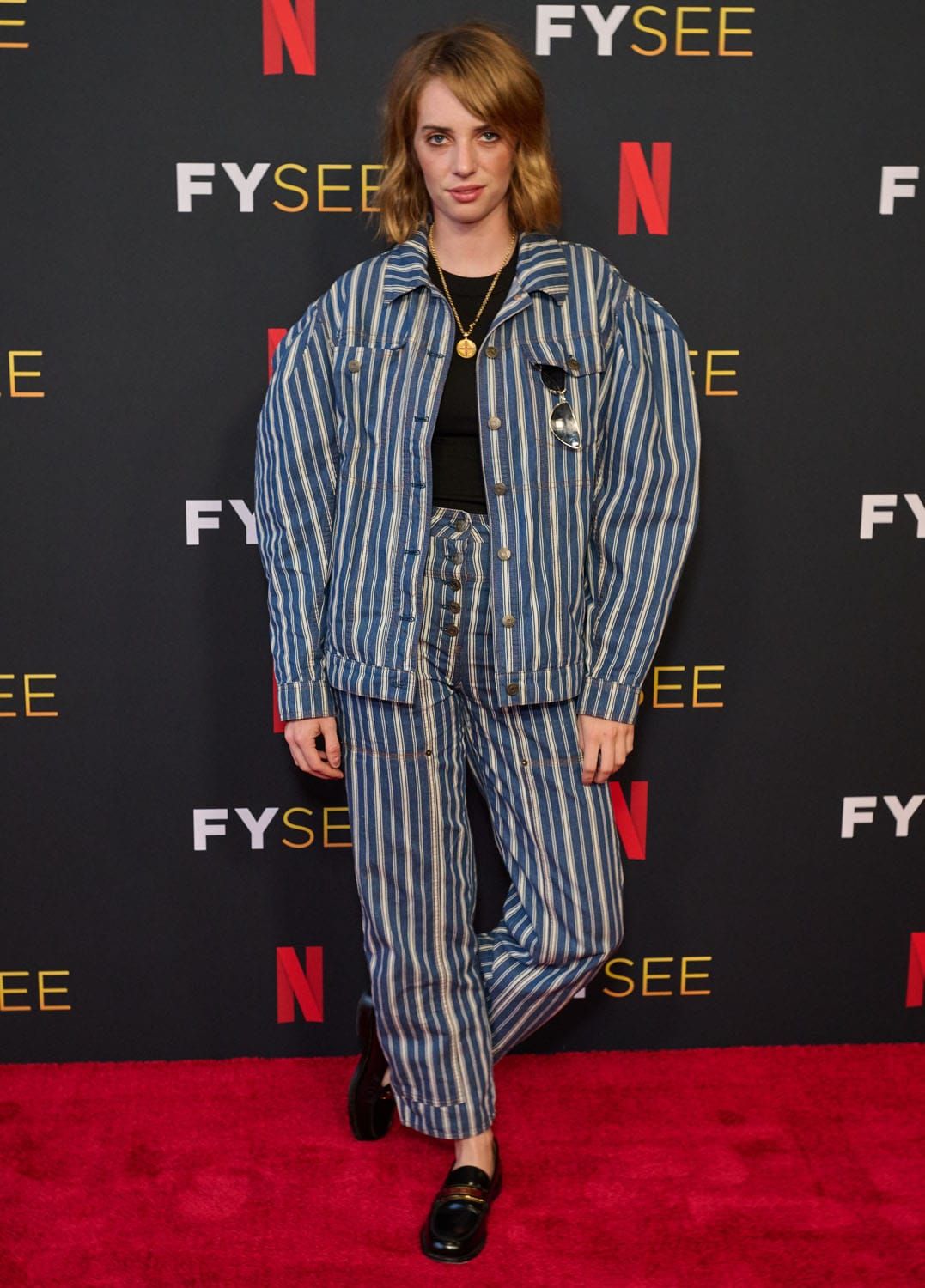 Maya Hawke's Outfit IS a Strange Thing, Indeed
