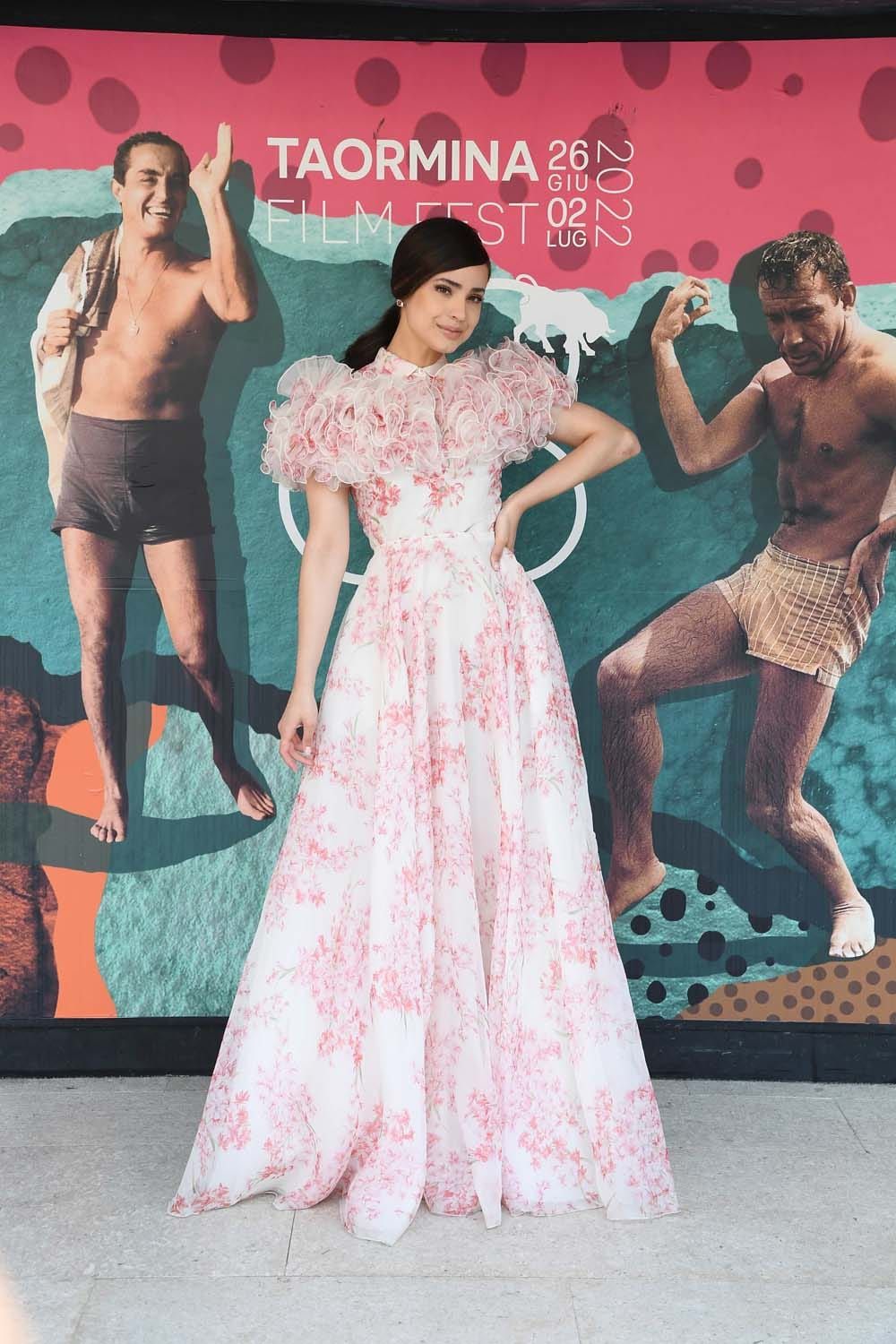 Sofia Carson Looks Great In Front Of This Hilarious Poster