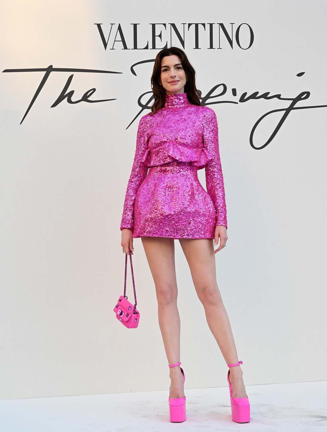 Valentino's Front Row Was All About Flashing