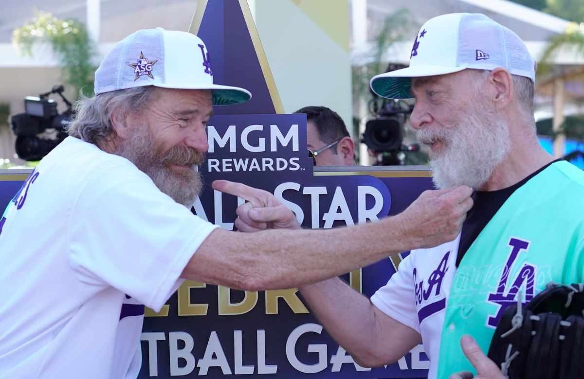 The All-Star Celebrity Softball Game: Jubilant Men in Beards of a Different S(p)ort