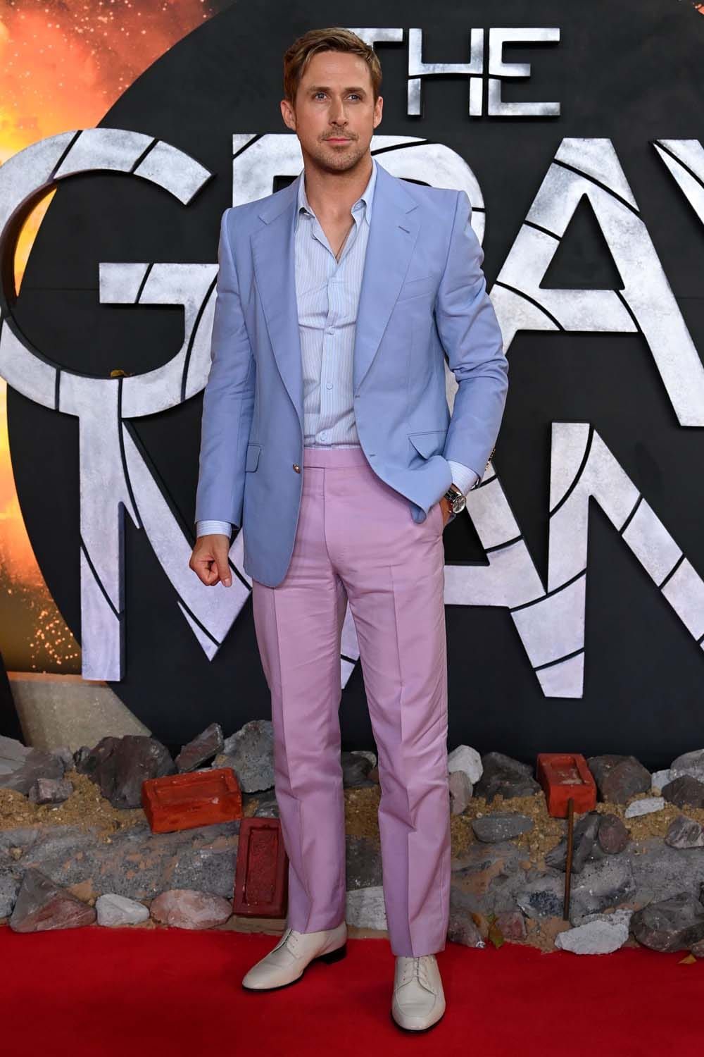 Ryan Gosling Has Chosen Muted Pastels