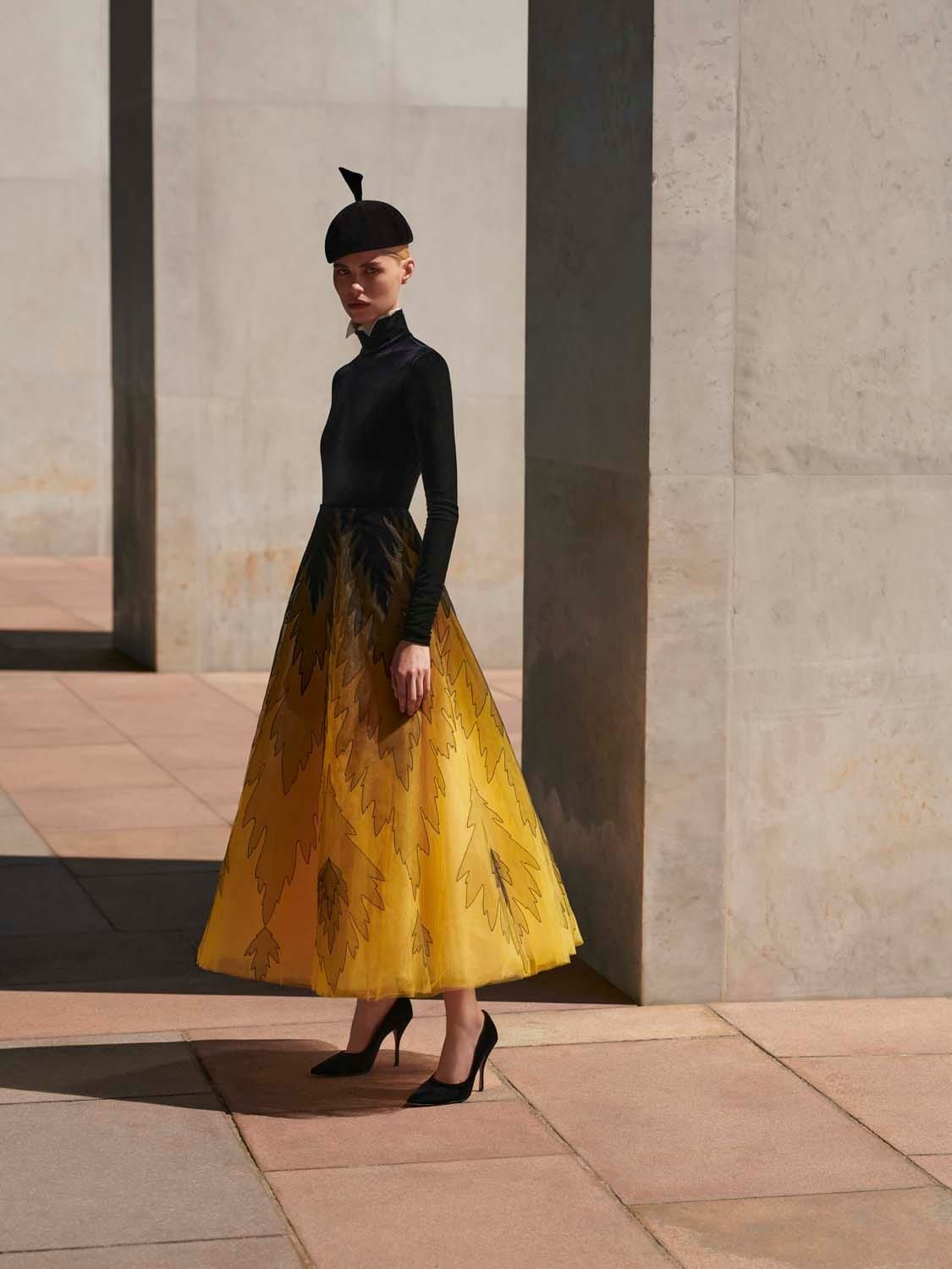 Yanina Couture Went All-In On Hats
