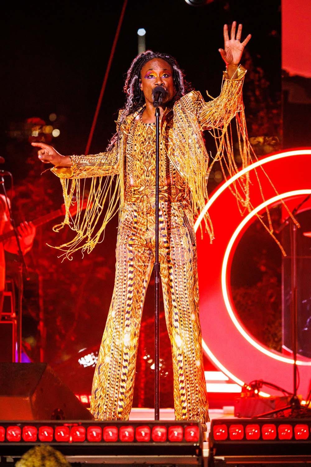 Billy Porter Was the Sparkliest Attendee at Global Citizen Fest