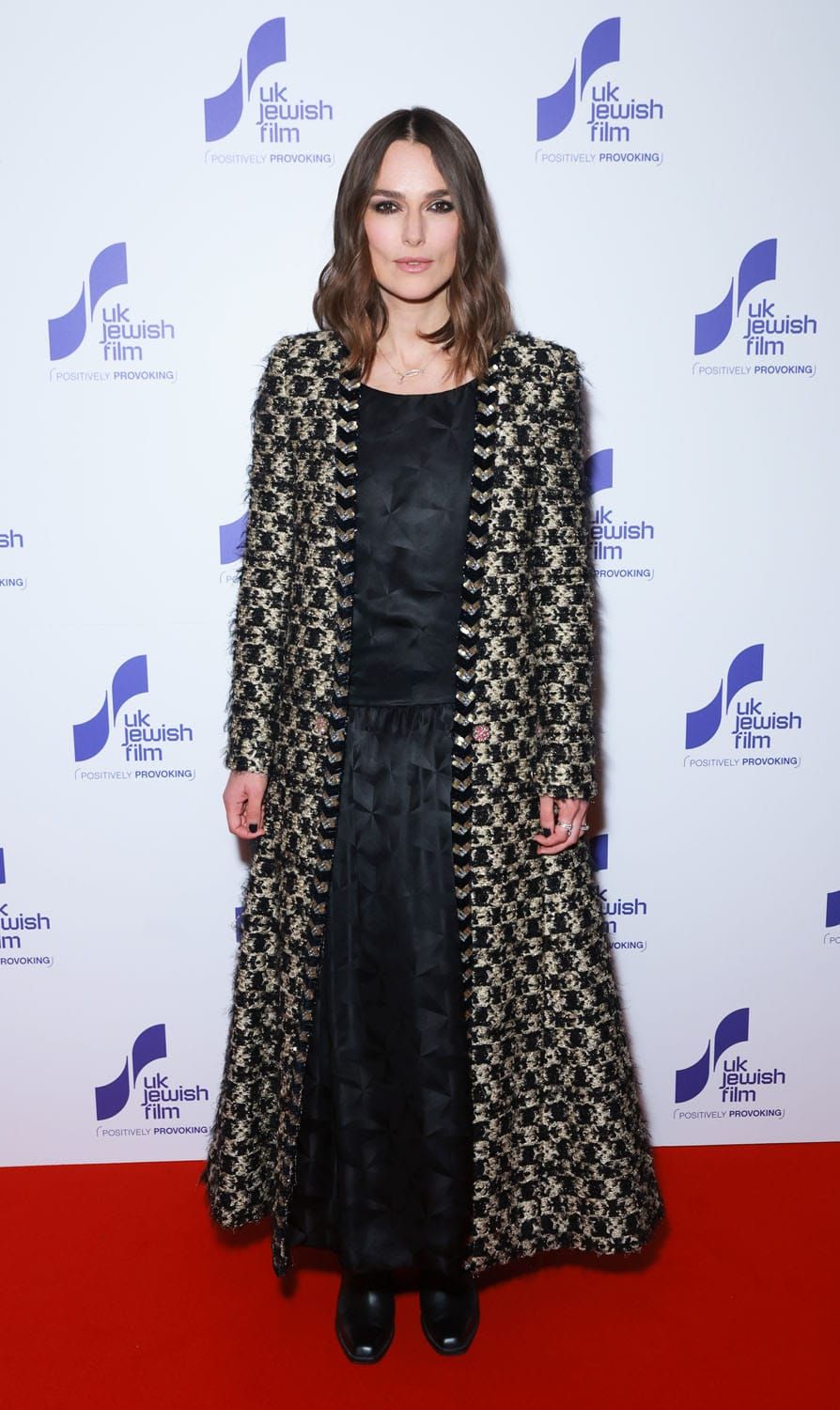 Keira Knightley Busted Out a Big Coat