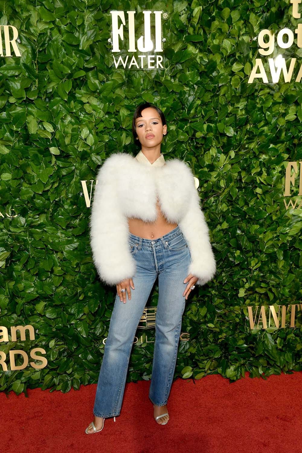 Fug or Fab: Taylor Russell's Fur(ry) Shirt