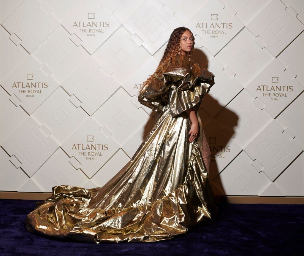 Beyonce (And a Bunch of Other Celebs) Came Out for the Opening of a Very Fancy New Hotel in Dubai