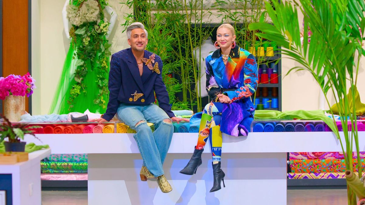 Gigi Hadid Got Flashy on "Next in Fashion"