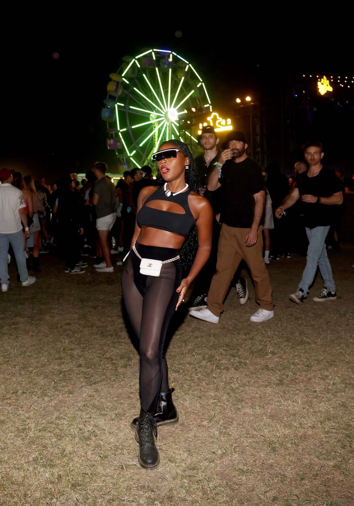 People Wore a Lot of Denim at Coachella