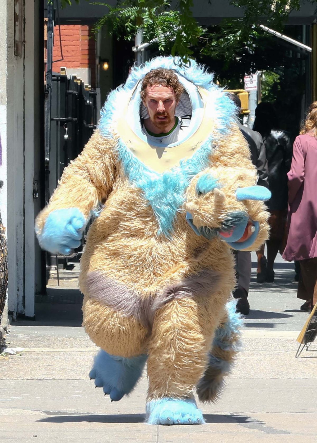 Here's Sherlock Holmes In a Fuzzy Suit