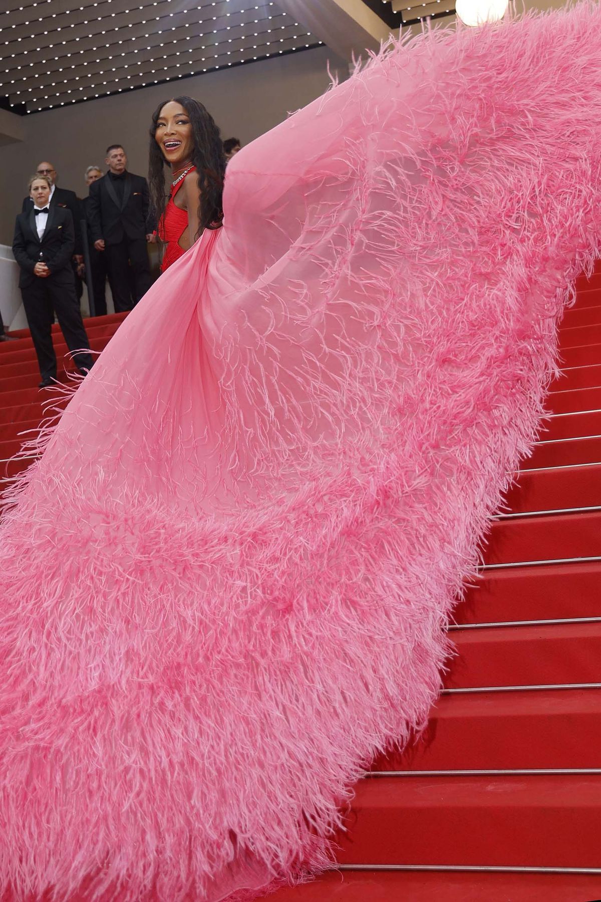 Naomi Campbell, Sofia Carson, and the Big Statement Gowns of the Weekend in Cannes
