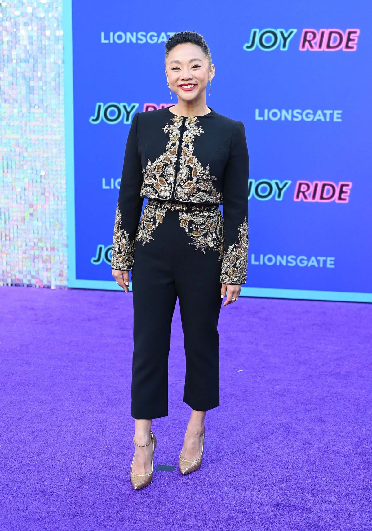 Stephanie Hsu Shakes It Up at the "Joy Ride" Premiere