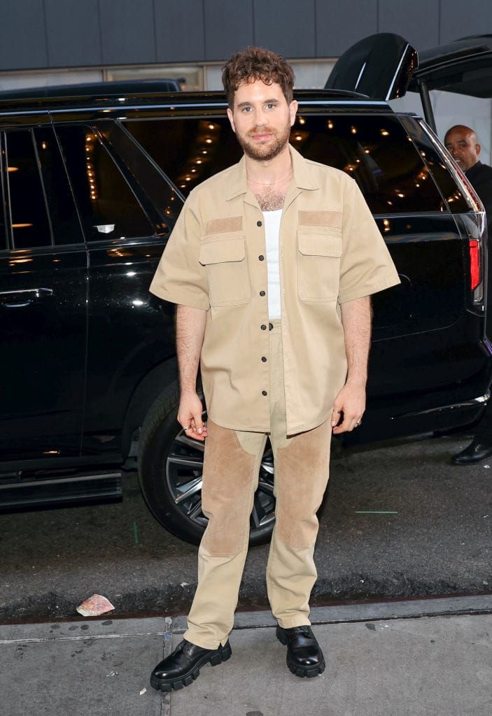Ben Platt Goes Khaki
