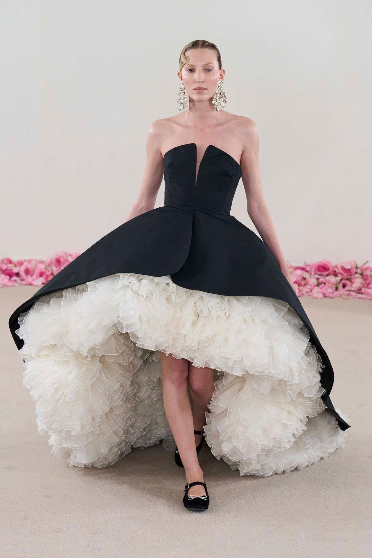 Giambattista Valli's Show Has LOTS of Things for Sofia Carson, In Fact