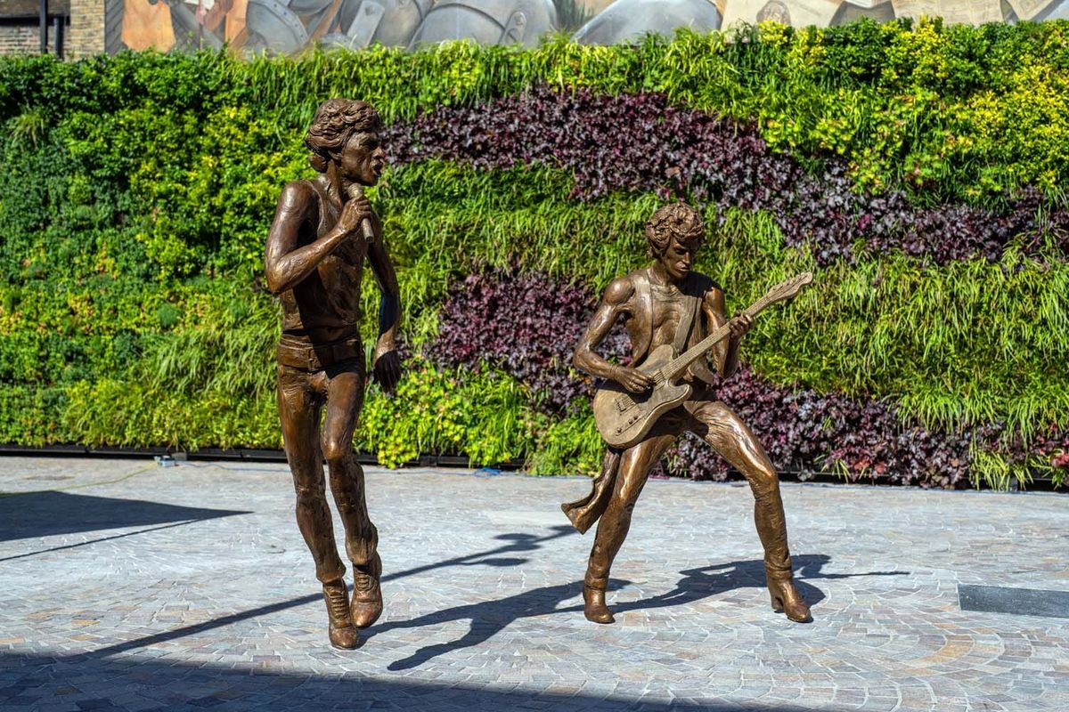Fug or Fab the Statues: Mick and Keith