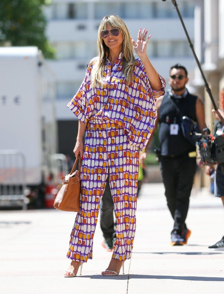 Heidi Klum Has Emerged For America's Got Talent
