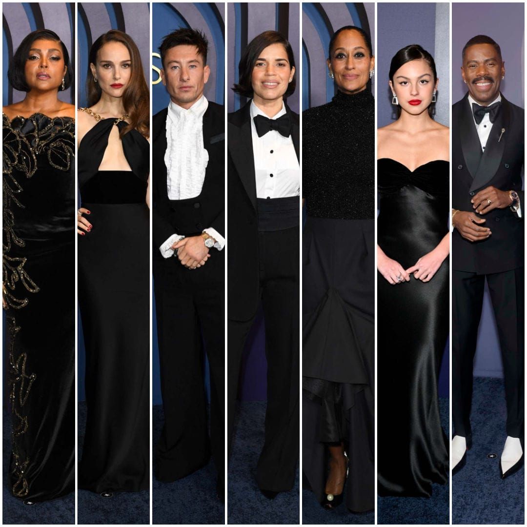 The Governors Awards: A Whole Passel of Non-Boring Black and White Outfits